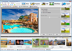 Adjusting brightness, contrast, saturation and other